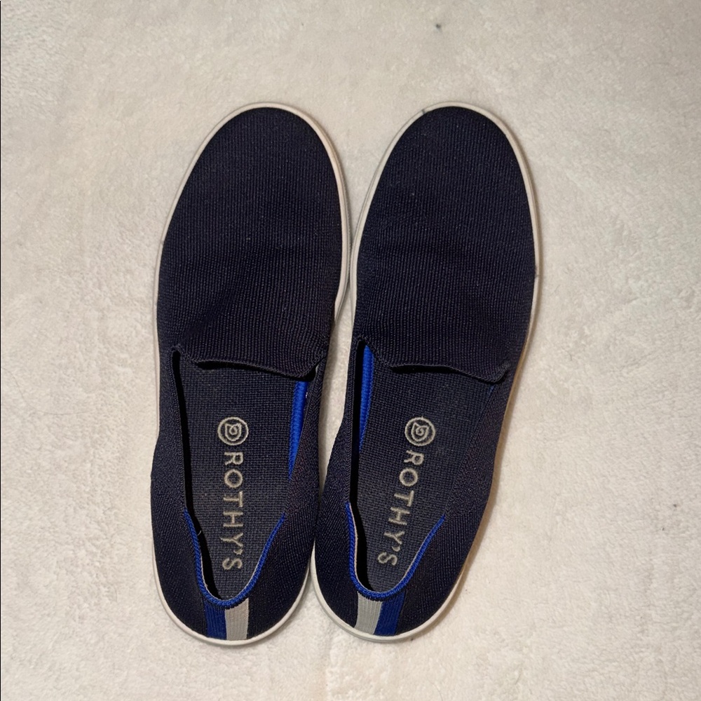 Rothy's Navy Women's Slip-On Sneakers